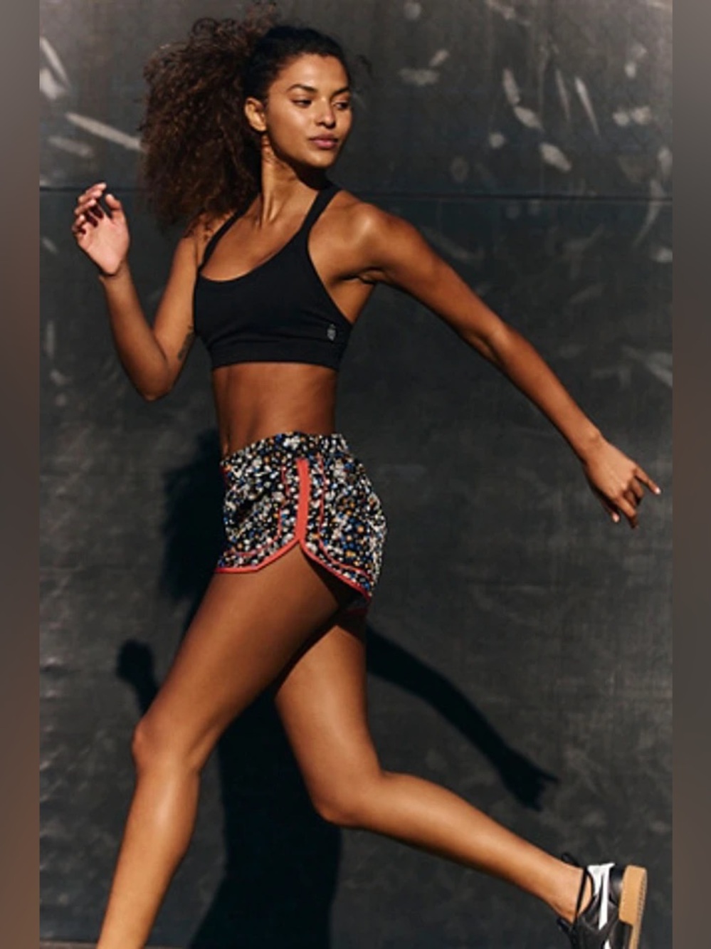 Free People| ‘Varsity Blues’ Printed Shorts - Picture 8 of 8